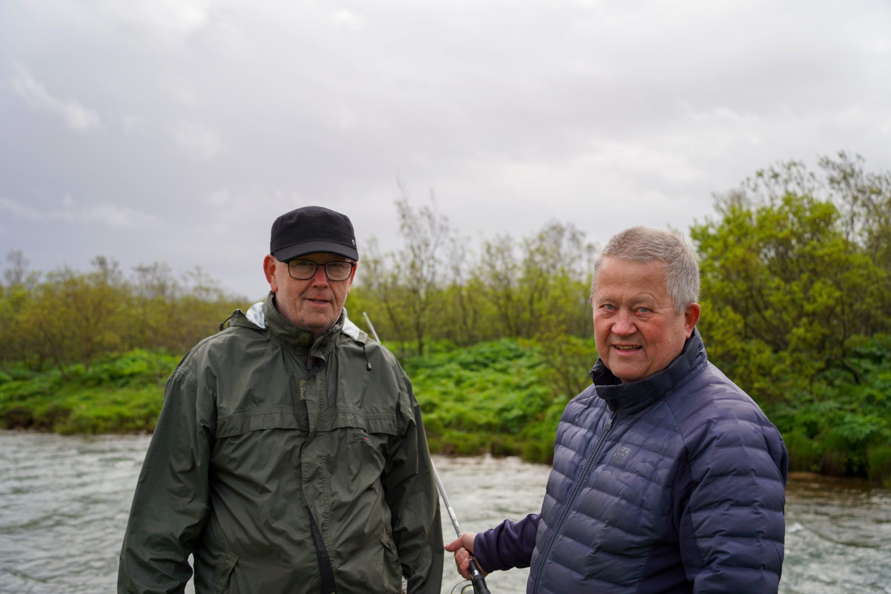 Ásgeir og Ingi Þór, veiðileiðsögumenn í vorveiði 2023.