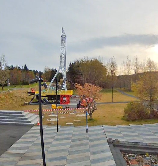 Dofri rís í Elliðaárstöð.