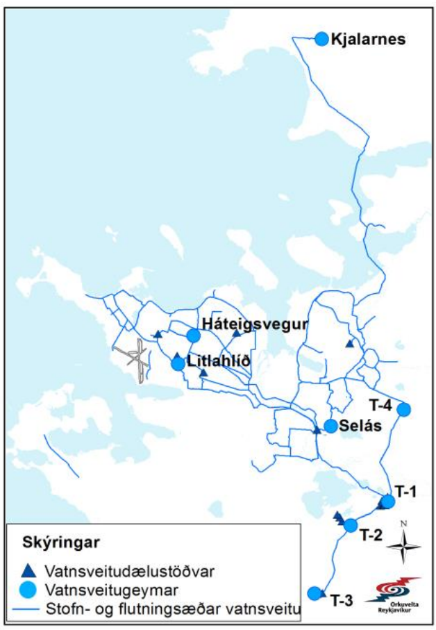 Dælukerfi vatnsveitunnar