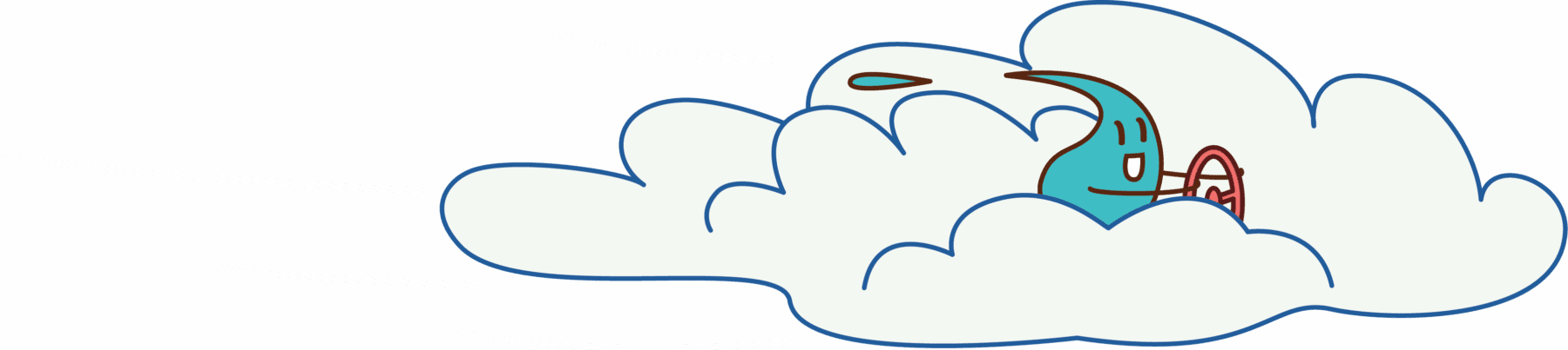 Didda dropi ferðast um jörðina í endalausri hringrás.