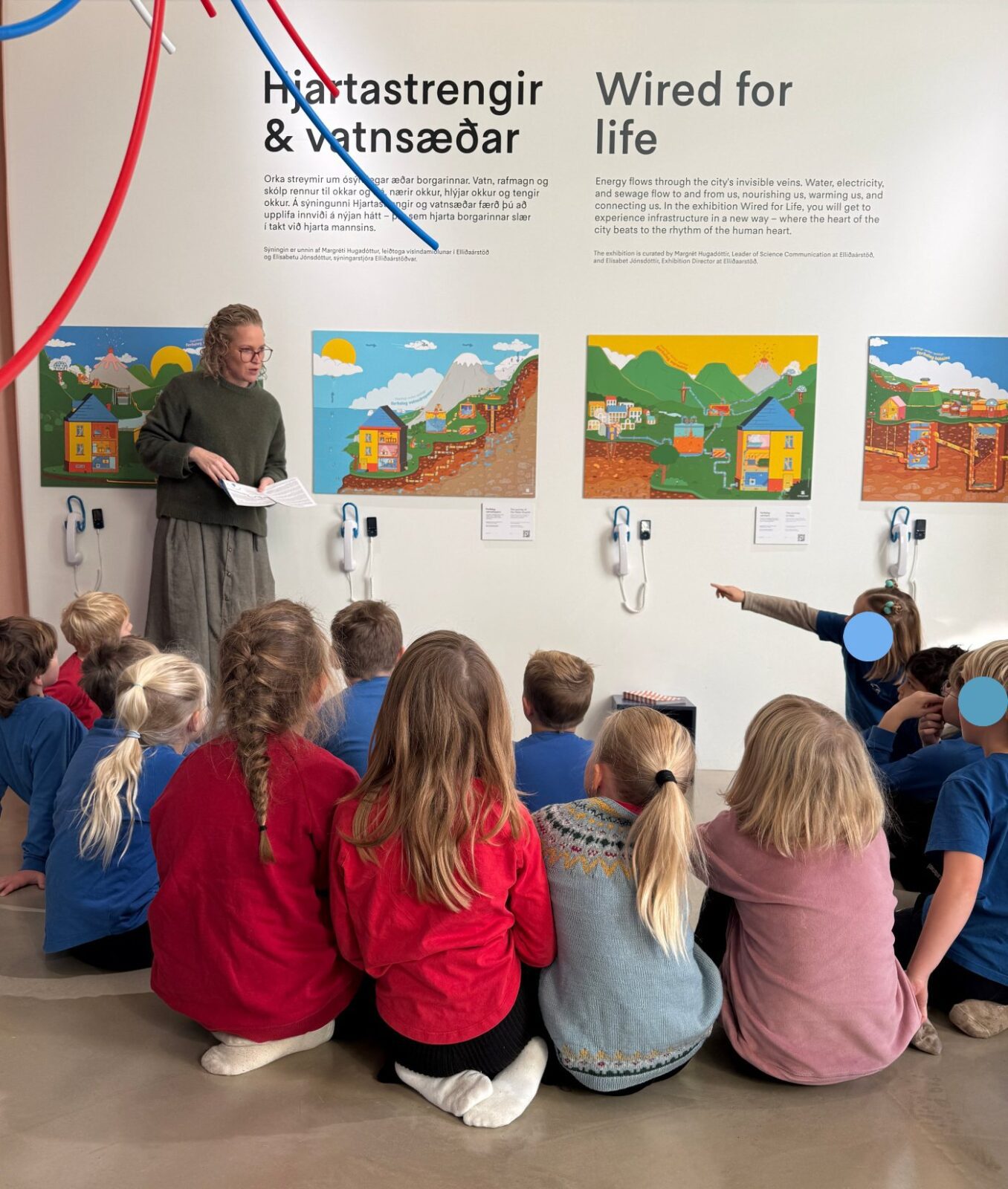 Nemendur í Barnaskóla Garðabæjar heimsækja Elliðaástöð